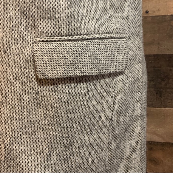 Triona Black White Donegal Tweed Blazer Jacket 14 - Picture 6 of 12